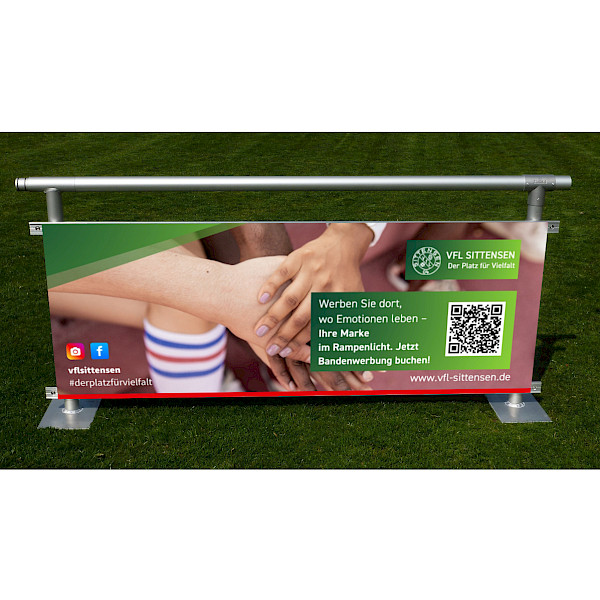 Bandenwerbung Kunstrasen C-Anlage Bandenwerbung Kunstrasen C-Anlage