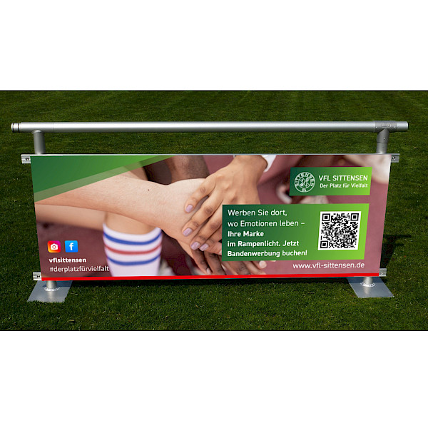Bandenwerbung Kunstrasen C-Anlage Bandenwerbung Kunstrasen C-Anlage