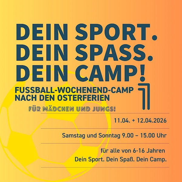 2-Tages-Fußballcamp April 2026 2-Tages-Fußballcamp April 2026