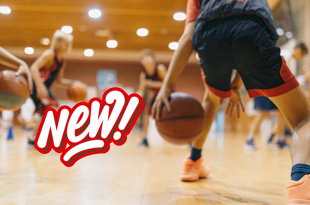 Hallenballsport mit älteren Personen