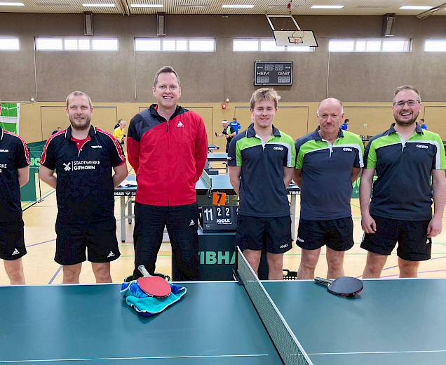 Tischtennis 4. Platz Landespokal Jona Voß Florian Rathmann Torsten Gerken VfL Sittensen Tischtennis 4. Platz Landespokal Jona Voß Florian Rathmann Torsten Gerken VfL Sittensen